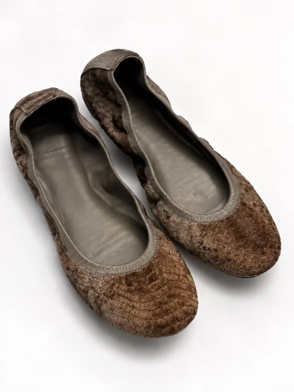 Tory Burch Calf Hair Ballet Flats Size 7 | Designer Flats